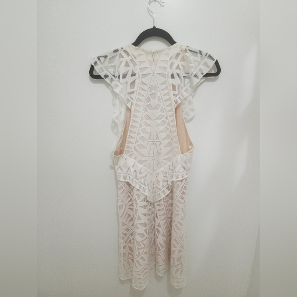 BCBG Jenni Ruffle racer back dress - Picture 4 of 7